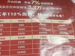 西平京宝宝商铺3万3一套铺